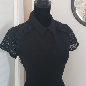 Forever 21 Black Lace Romper